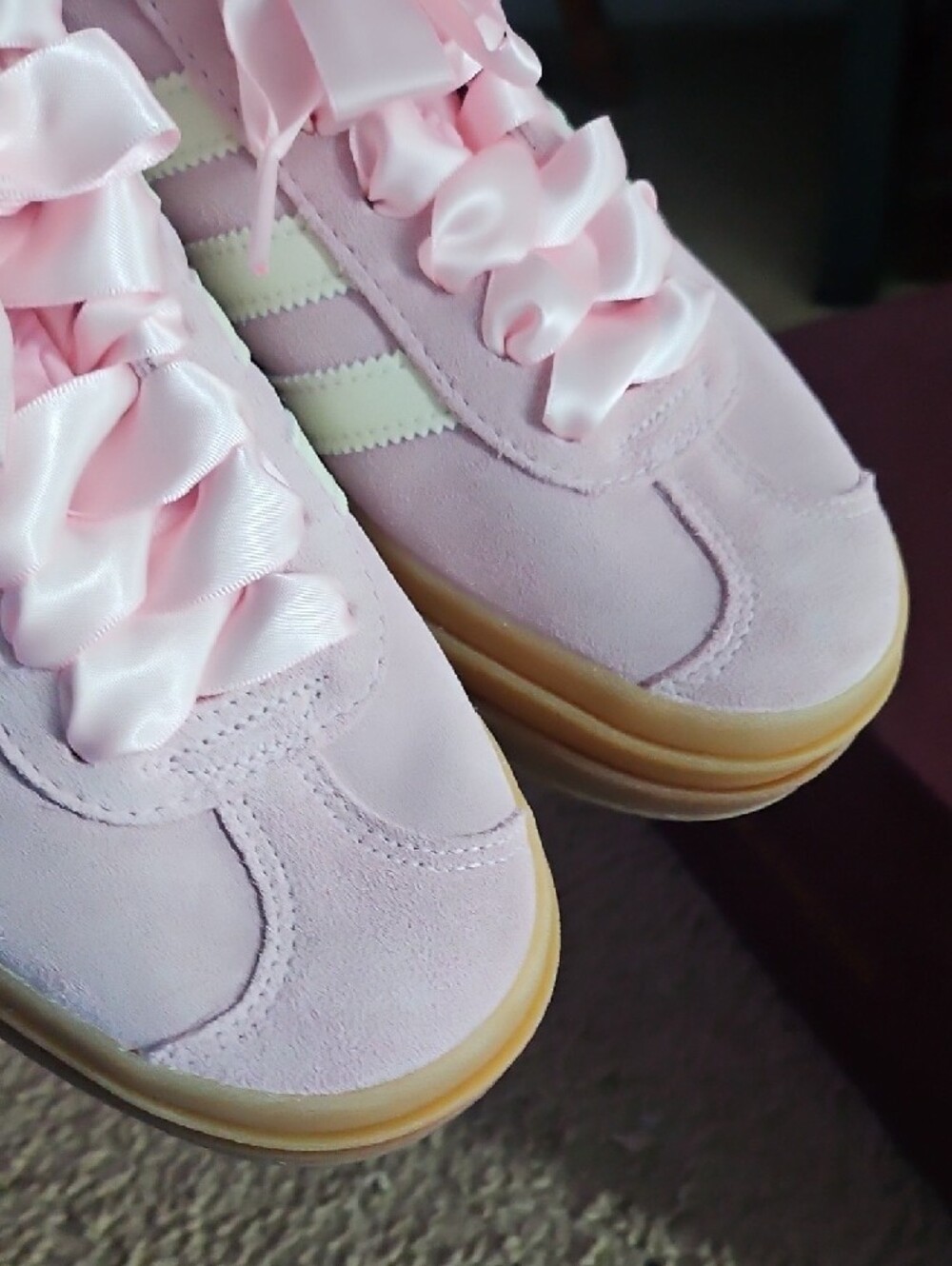 Adidas Gazelle Bold Light Pink - Picture 3 of 13